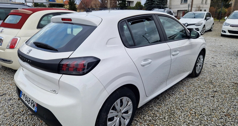 Peugeot 208 cena 40900 przebieg: 41000, rok produkcji 2019 z Sulechów małe 154
